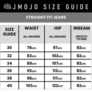 Pants Men Mid Blue Wash Straight Fit Jeans Denim Jeans Versatile Style 5-Pocket Design Internal Waist Adjusters image 9