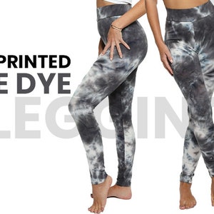 Seamless High Stretch Tie Dye Wideband Waist Sports Leggings  Sports  leggings, Tie dye leggings outfit, Outfits with leggings