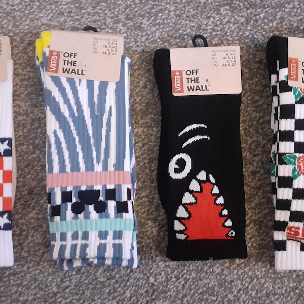 VANS Socken / Modisch / Designer / Baumwolle / Skateboard / Hip hop