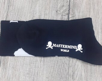新品　mastermind マスターマインド　ジャパン　ソックス　靴下　スカル Mastermind Japan Socks / Skull Head / Designer / Hip Hop/ Cotton