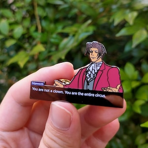 AA Enamel Pin