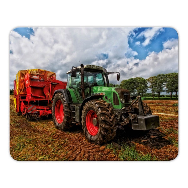 Mousepad "Landwirtschaft" - Ackerbau - 24x19cm - Landwirt - Bauer