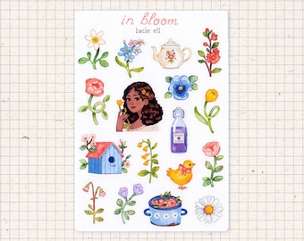 Sticker Sheet - In Bloom