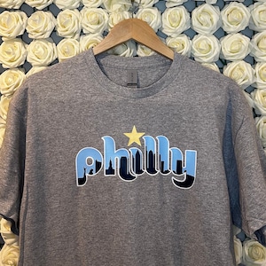 Phillies City Connect Baseball Tshirt | Philly Skyline