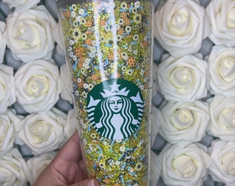 Yellow Bee Kind’ Starbucks Filled Tumbler