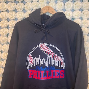 Philadelphia Phillies Baseball Skyline Hoodie/Crew Neck/Tshirt
