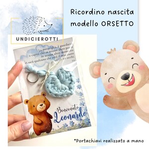 Ricordino nascita, nascita, portachiavi nascita, bomboniere nascita, portachiavi, regalo nascita, bomboniera Battesimo, segnaposto festa