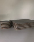 Polished  concrete placemat & coaster bundle
