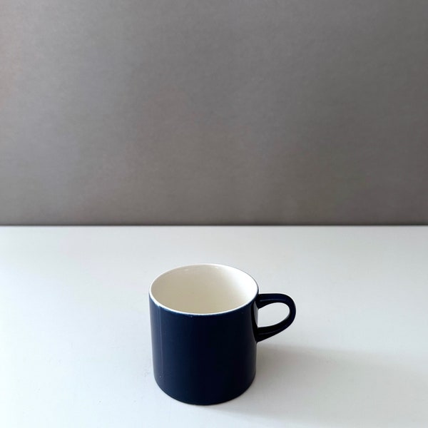Melitta Stockholm blue mug, coffee cup