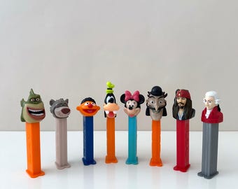 Vintage PEZ dispensers, PEZ figures
