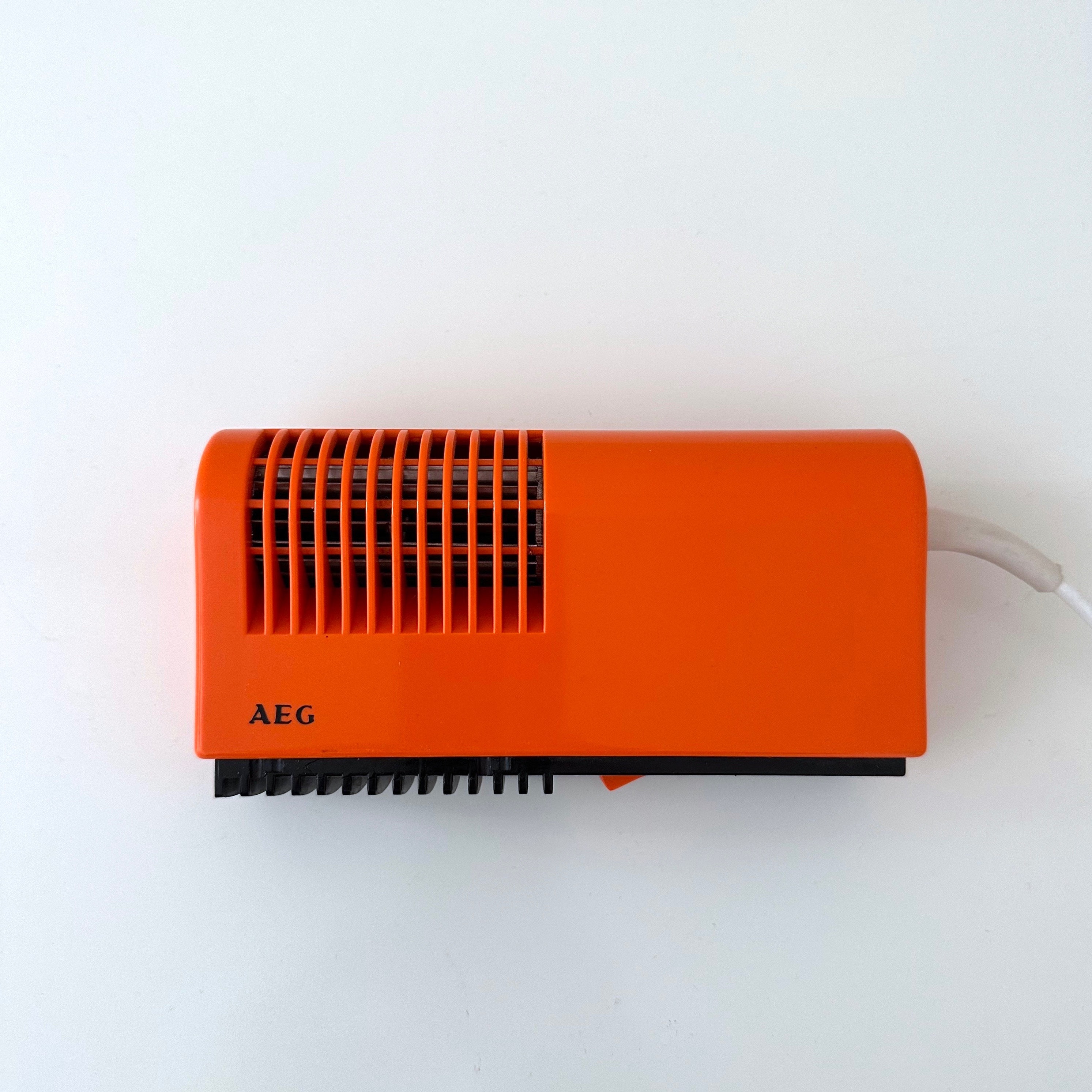 Sèche-cheveux Vintage AEG Des Années 70 - Couleur Orange Rétro