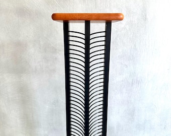 Large vintage CD stand, CD storage 80s, CD column