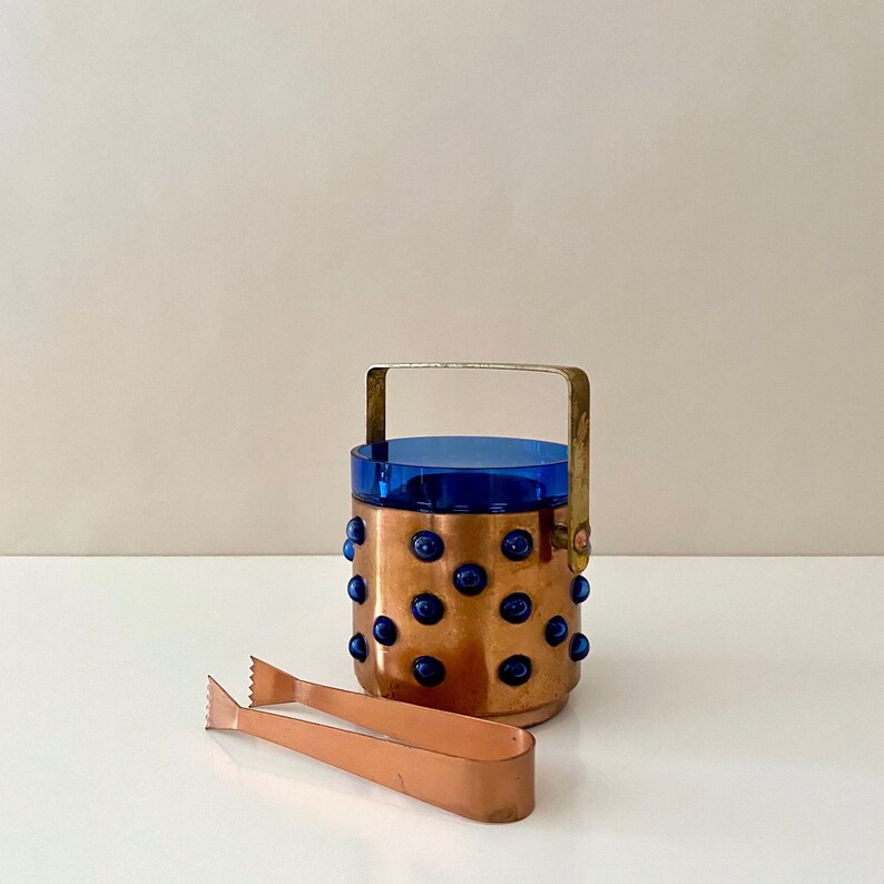 Copper ice shops cooler by Nanny Still for Raak, 60s, bar accessories, Scandinavian design