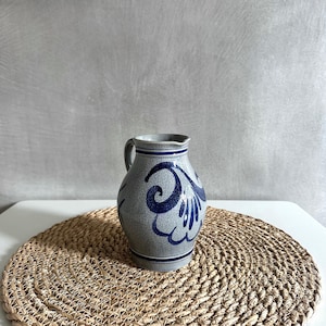 Staffel stone jug, vintage Bembel, wine jug, stoneware, vintage jug, water jug