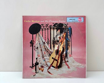 Carlos Montoya and his Flamenco Guitar, Vinyl LP, 50's, Spanish guitar music