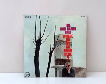 Vinyl LP The Don Randi Trio, Jazz, 60's, Verve Record USA