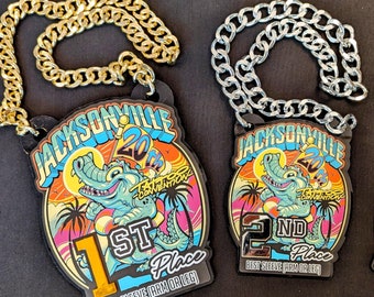 Custom Print Trophy Chains | Multi-Category Event Trophies