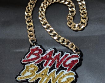 Custom Sports Team Turnover Chain | Big Game Turnover Chain | Custom Big Pendant Sports Chain