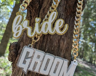 Bride and Groom Turnover Chain