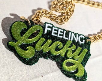 St Patrick's Pendant Chain | St Patricks Necklace | St Patricks Accessory