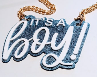 Baby Shower Hype Chain | Baby Announcement Photo Prop | Adoption Shower Hype Chain