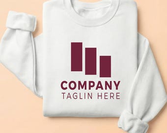 Custom Logo Sweatshirt, Personalized Text T-Shirt