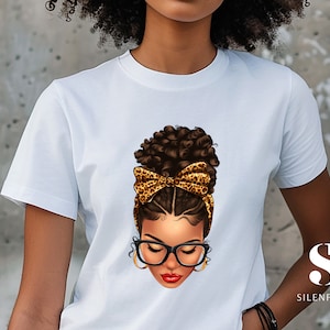 Melanin Queen T-shirt: 100% Cotton Graphic Tee