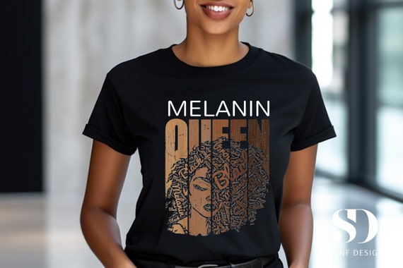 Melanin tee hot sale