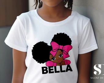 Melanin Girl, Bella T-shirt, Melanin T shirt