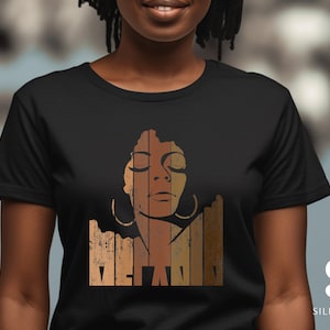 Afro Melanin T-shirt. Melanin Tee. Melanin T-shirt.
