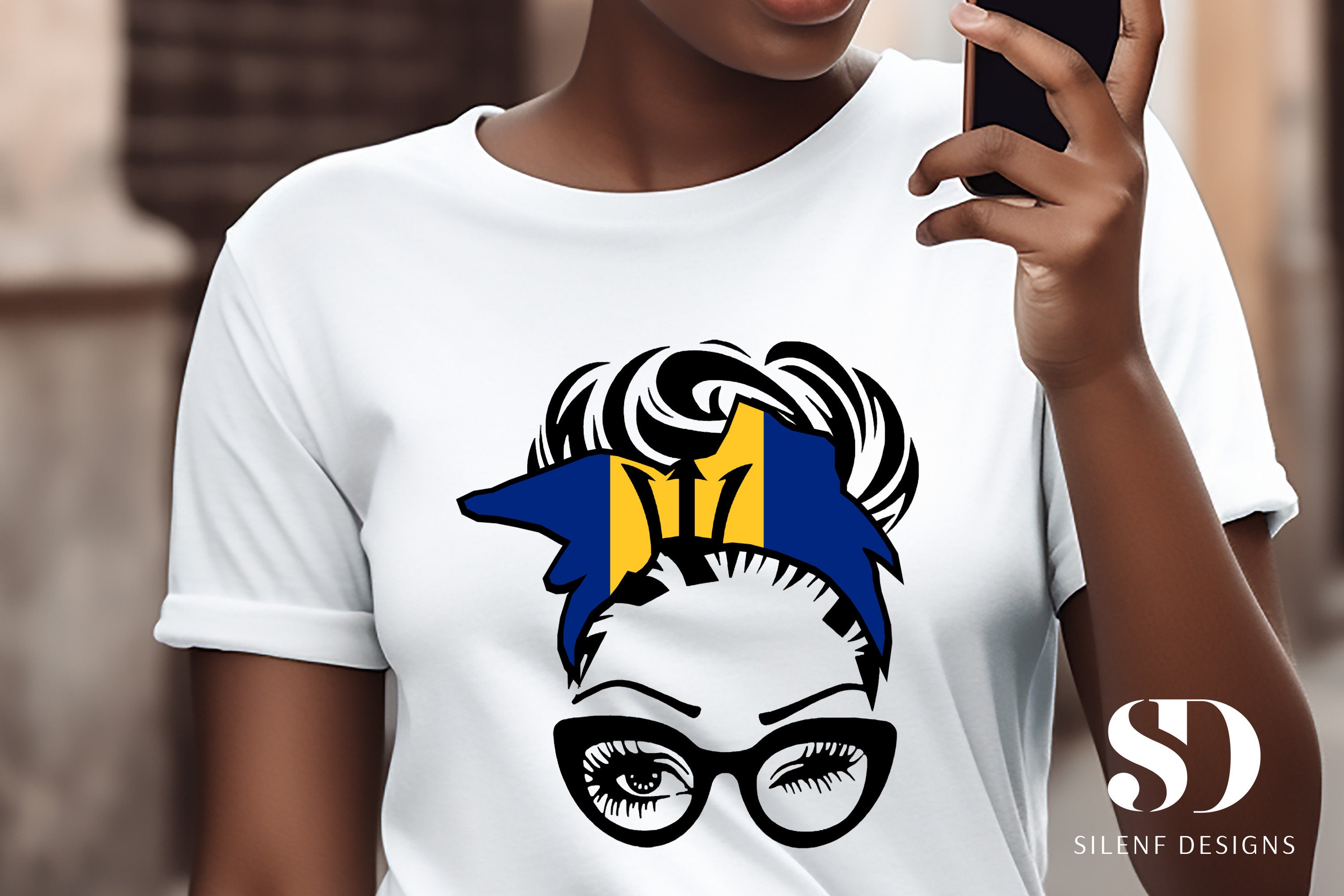 Flag Head Scarf Tshirt, Head Wrap Tshirt, Head Band Tshirt