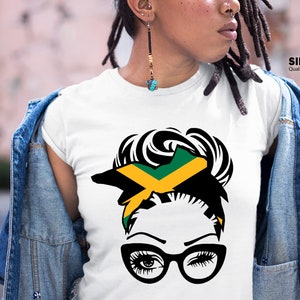 Flag Head Scarf T-shirt: 100% Cotton Graphic Tee
