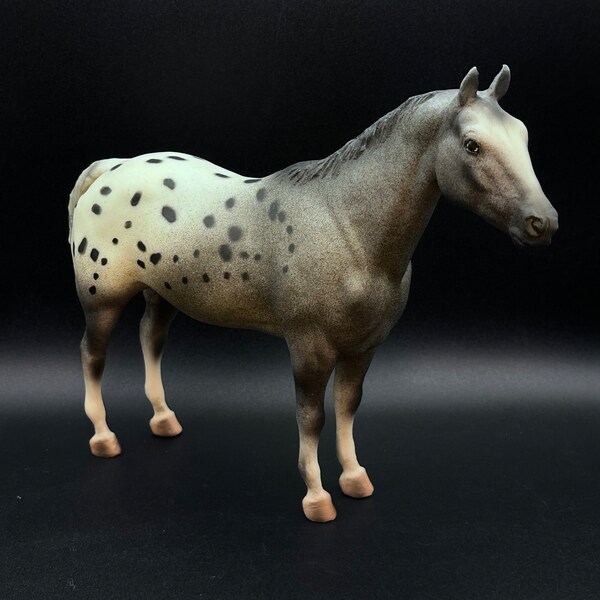 Breyer #946 Vintage Appaloosa Performance Horse #946 Diamondot Buccaneer Blanket Blue Roan