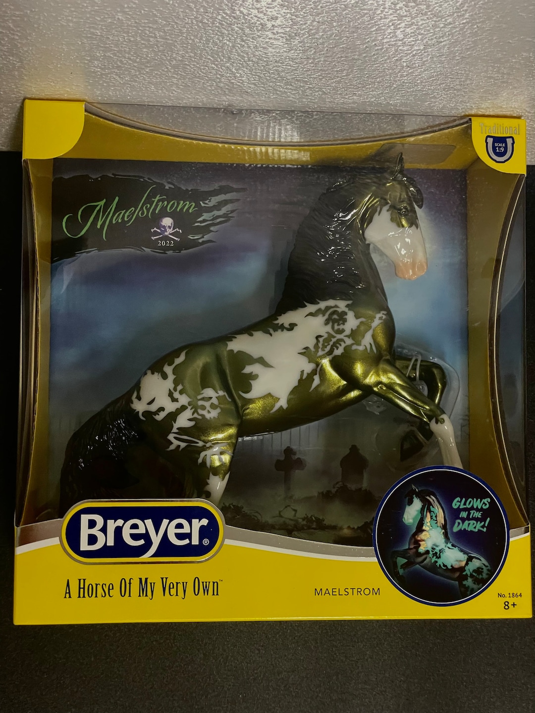 Breyer Traditional Horse 2022 Halloween Maelstrom 1864 Glow Etsy