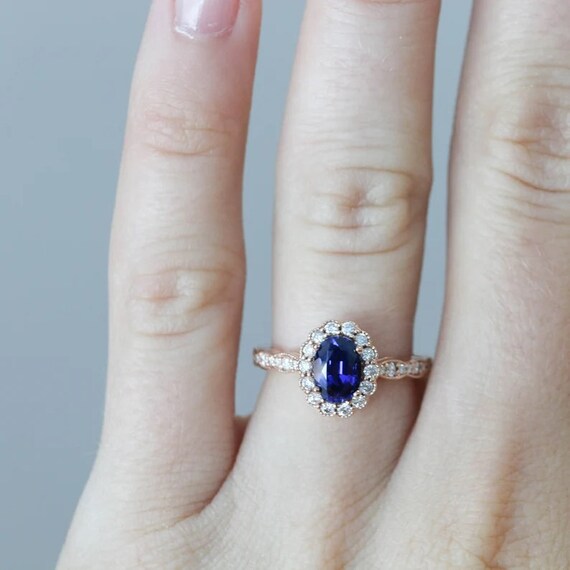 Blue timeless elegance ring clearance