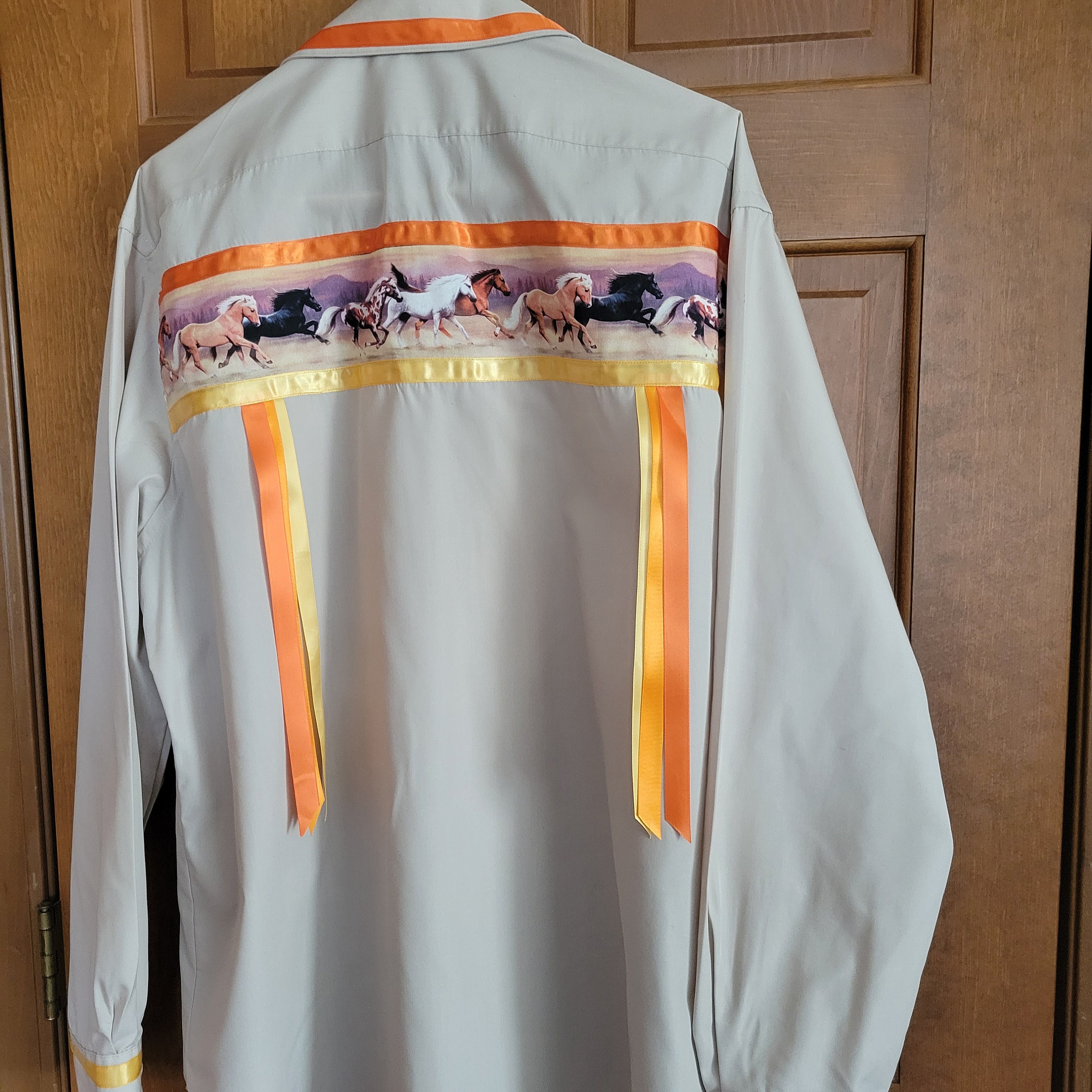 Extra Large Mens Ribbon Shirt, Regalia, Pow Wow - Etsy