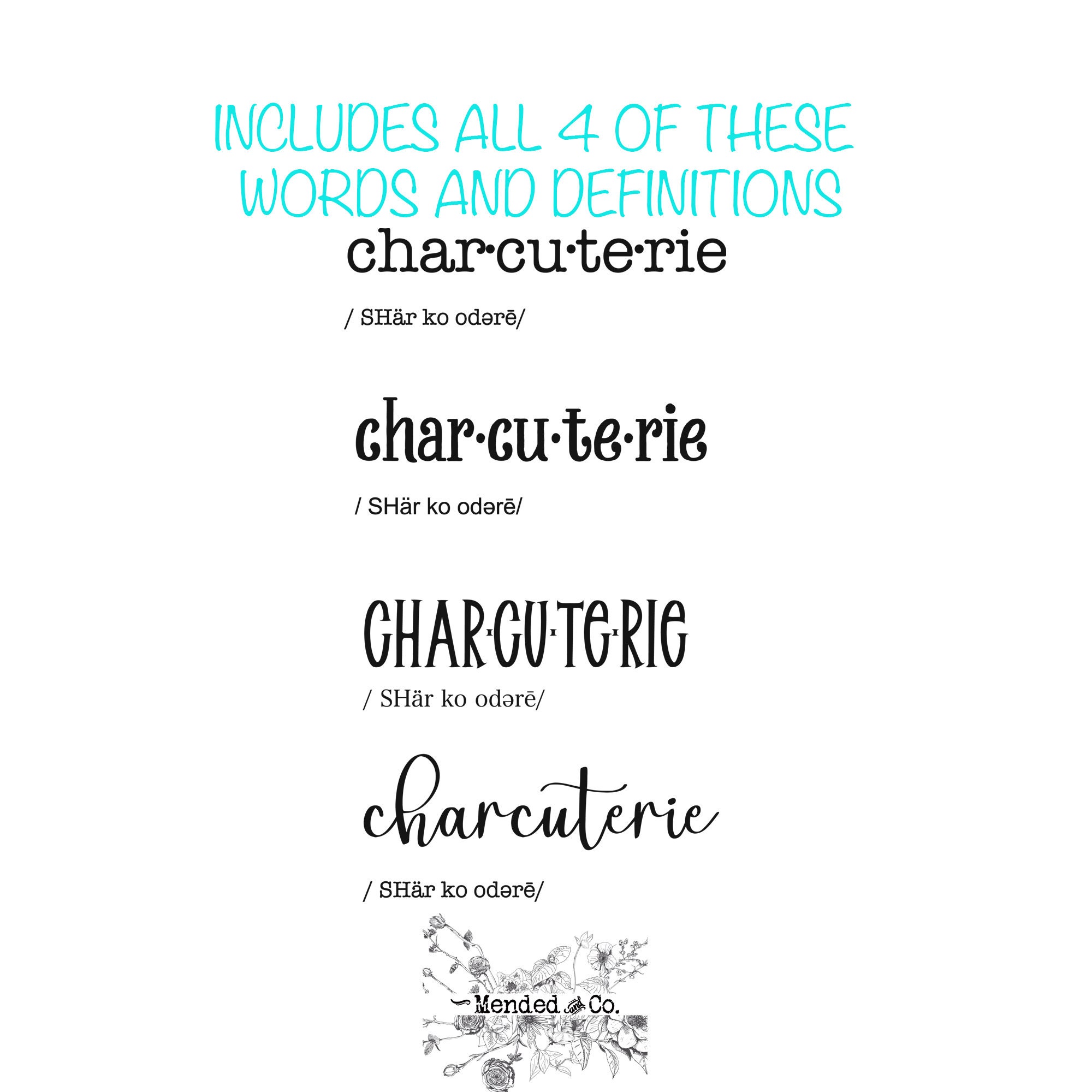 Build Your Own Charcuterie Boards SVG for Svg File Etsy