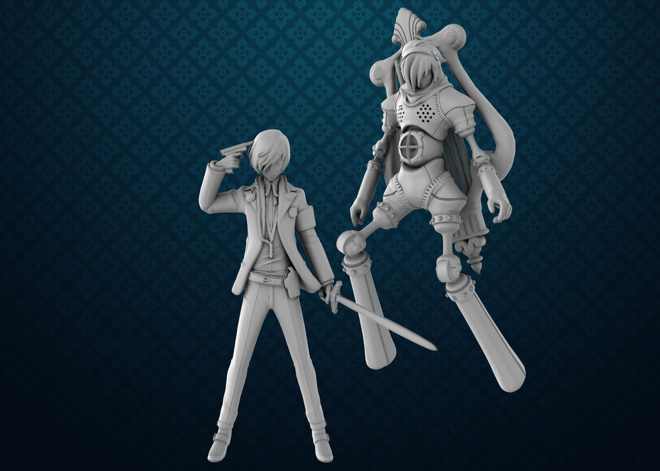 3D file Joker - Persona 5 Tactical 🃏・Template to download and 3D  print・Cults