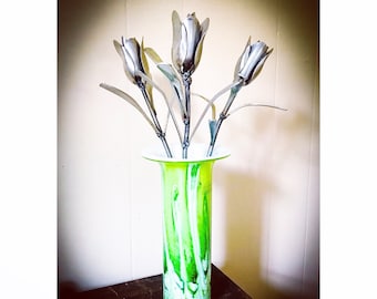 Handcrafted Original Metal Flowers