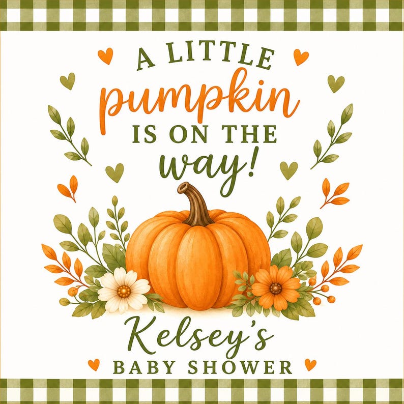 Pumpkin Baby Shower Lip Balm Favors | Personalized Fall Chapstick Favors | Little Pumpkin Party Favor bild 10