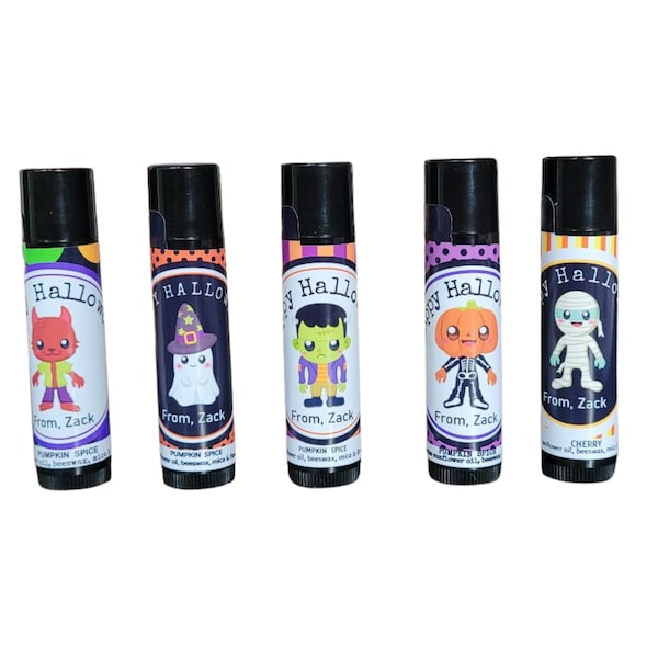 Halloween Lip Balm - Etsy