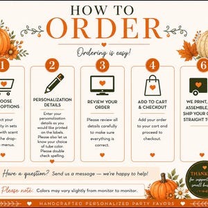 Pumpkin Baby Shower Lip Balm Favors | Personalized Fall Chapstick Favors | Little Pumpkin Party Favor bild 8