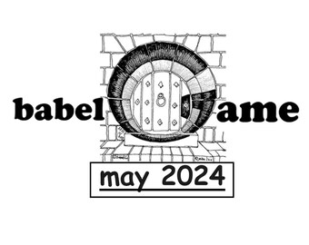 MAY EDITION - Babelgame - the game that blows you in the face ™ -Unlock the 270 Puzzle - Instant Digital PDF Download!