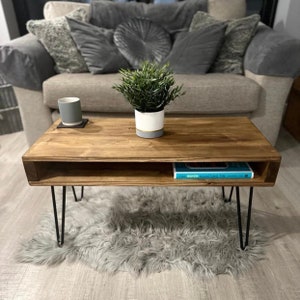 Coffee Table | Free Delivery | Rustic | Hairpin legs | Handmade | Home decor | Bespoke