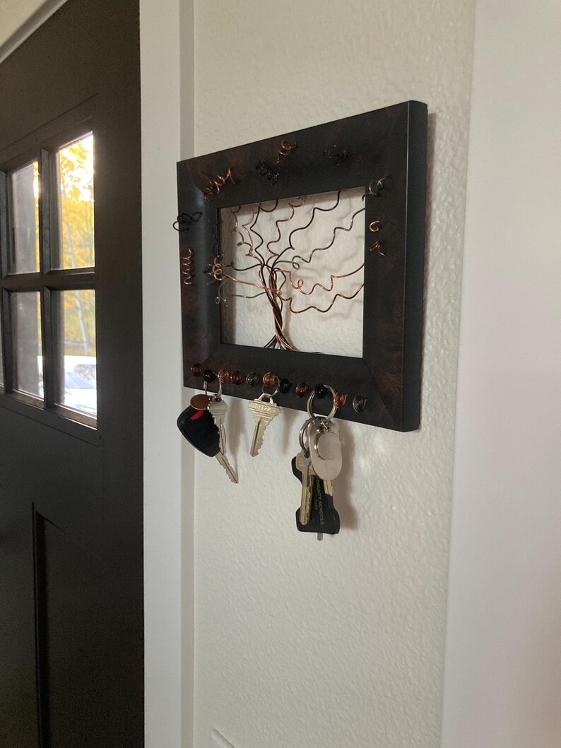 Wire Tree Key Holder - Etsy