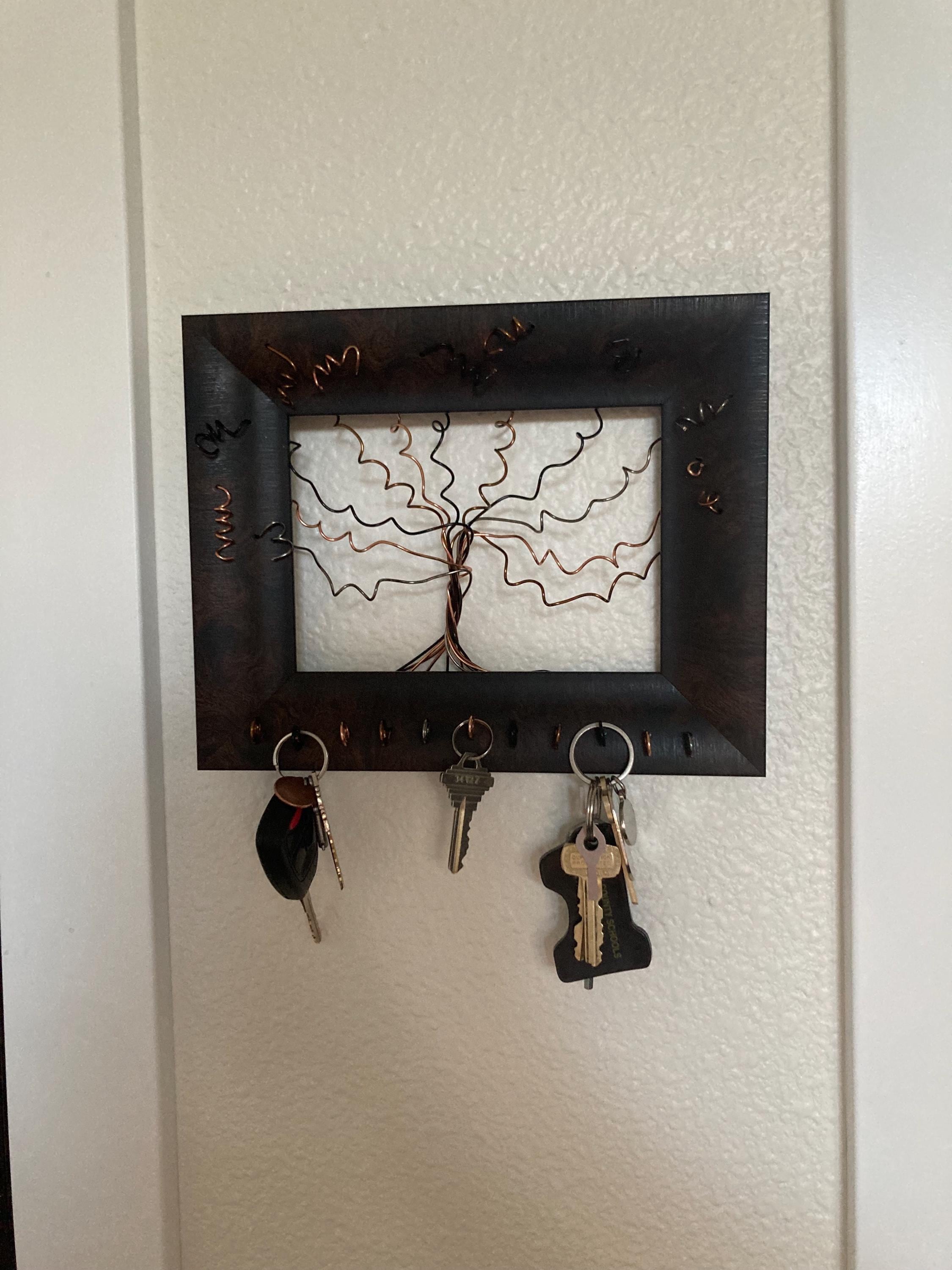 Wire Tree Key Holder - Etsy