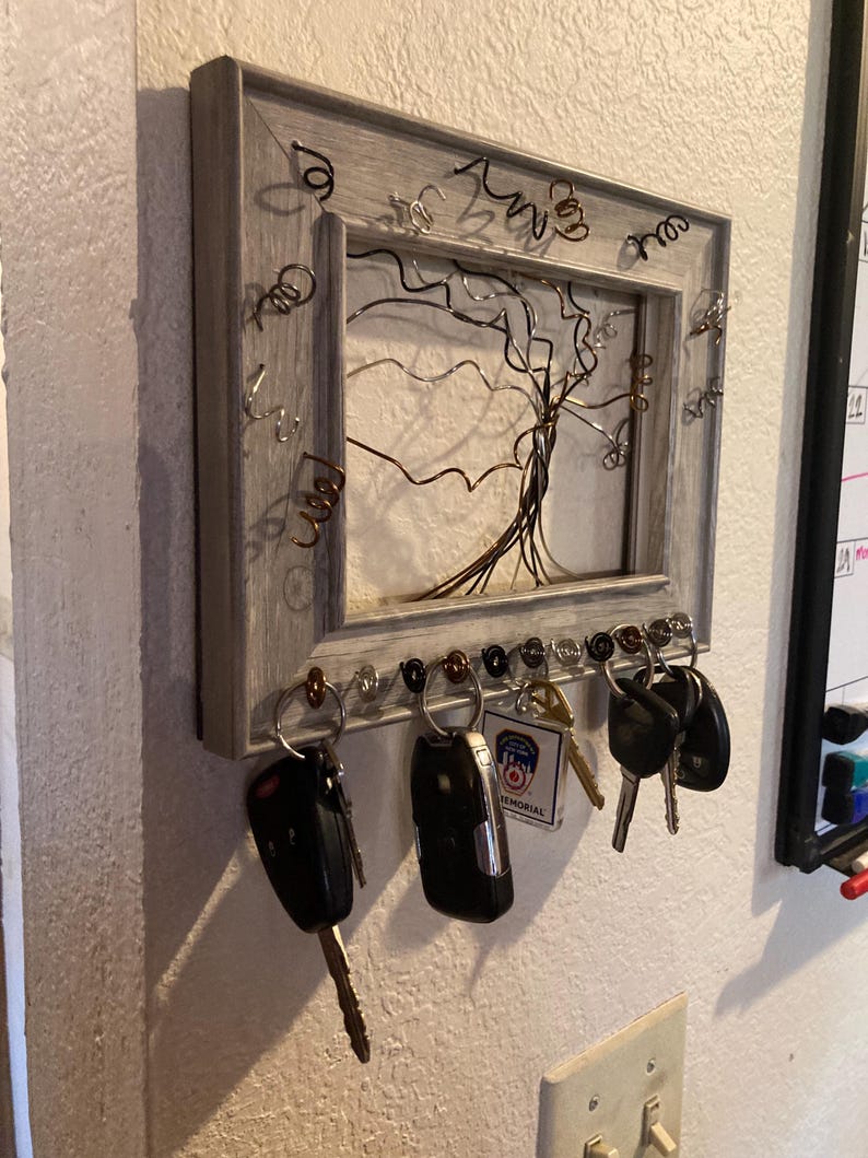 Wire Tree Key Holder - Etsy