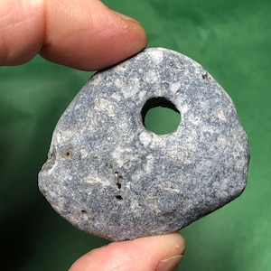 Irish Hag Stone No 30 Odin Fairy stone Witch stone Holey Stone Adder stone Protection Healing spiritual sacred stone Wiccan protection Luck