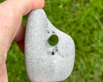 Irish Hag Stone No 11 Odin Fairy stone Witch stone Holey Stone Adder stone Protection Healing spiritual sacred stone Wiccan protection Luck