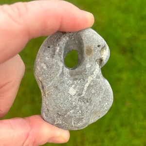 Irish Hag Stone No 18 Odin Fairy stone Witch stone Holey Stone Adder stone Protection Healing spiritual sacred stone Wiccan protection Luck